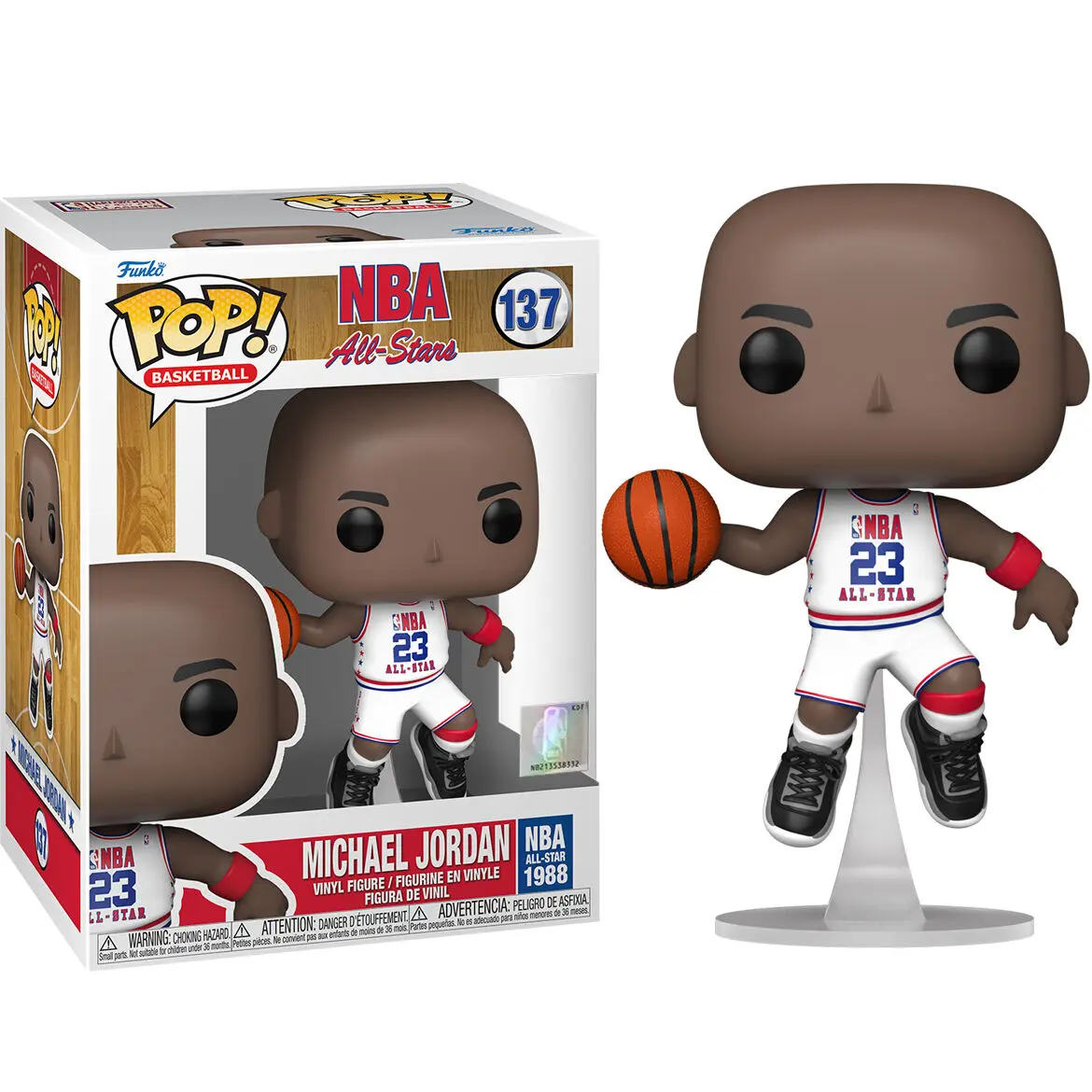 NBA Legends POP! Basketball Vinyl Figure Michael Jordan (1988 ASG) 9 cm termékfotó