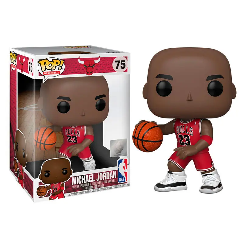 NBA Super Sized POP! Vinyl Figure Michael Jordan (Red Jersey) 25 cm product photo