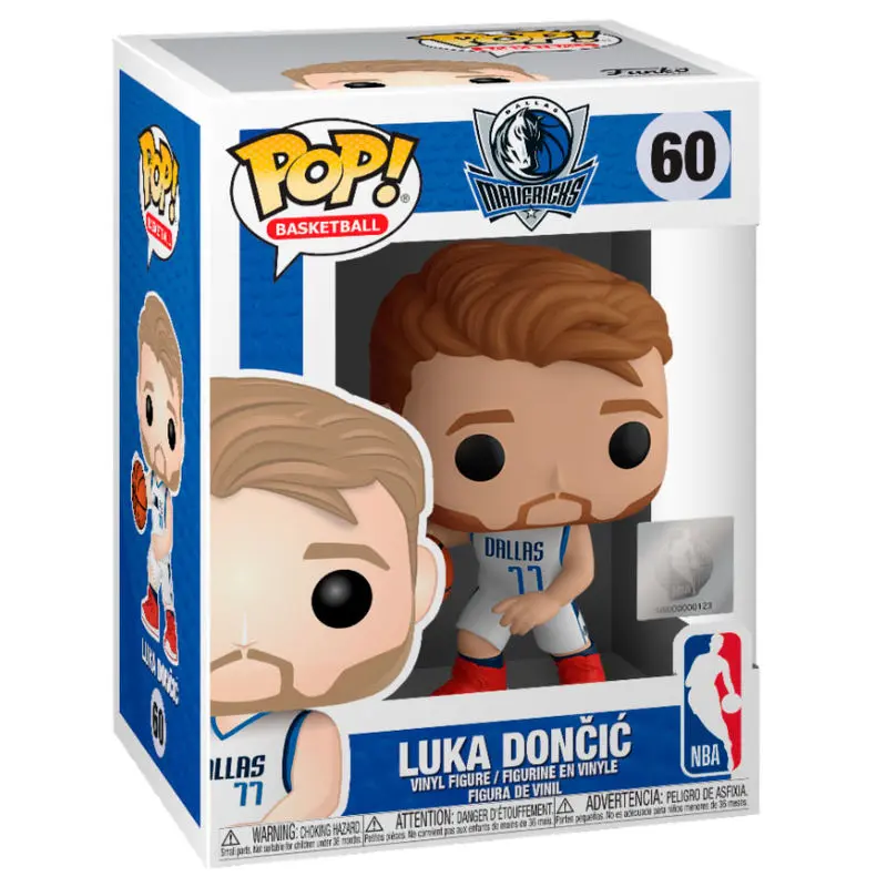 POP figure NBA Dallas Mavericks Luka Doncic product photo