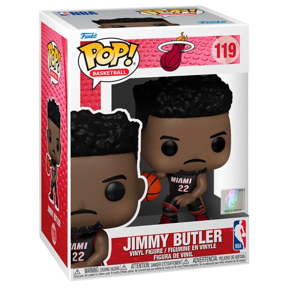 NBA Legends POP! Sports Vinyl Figure Heat - Jimmy Butler (Black Jersey) 9 cm product photo