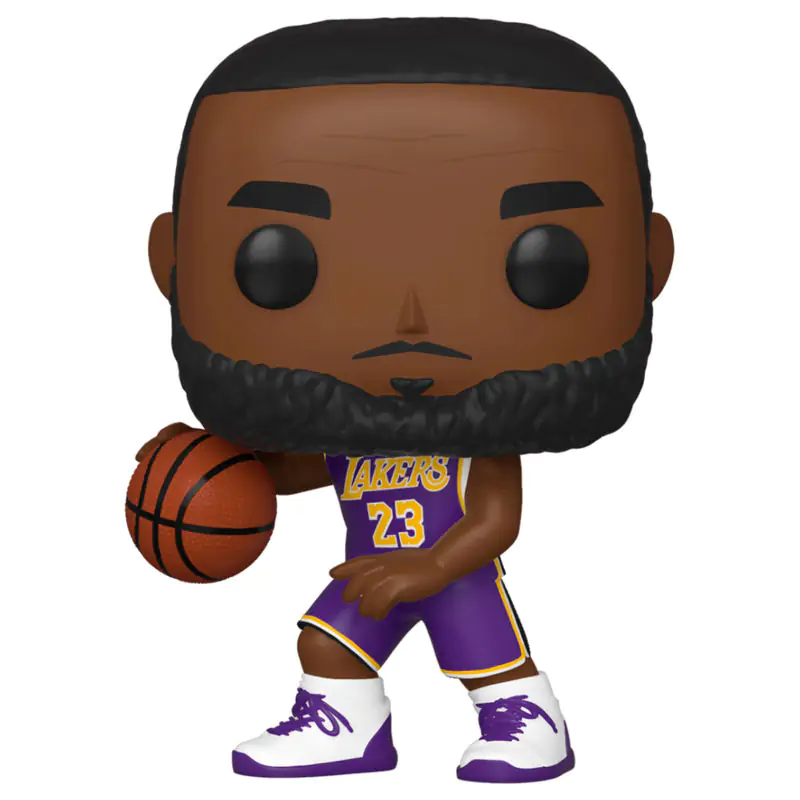 NBA POP! Sports Vinyl Figure Lebron James (Lakers) 9 cm termékfotó