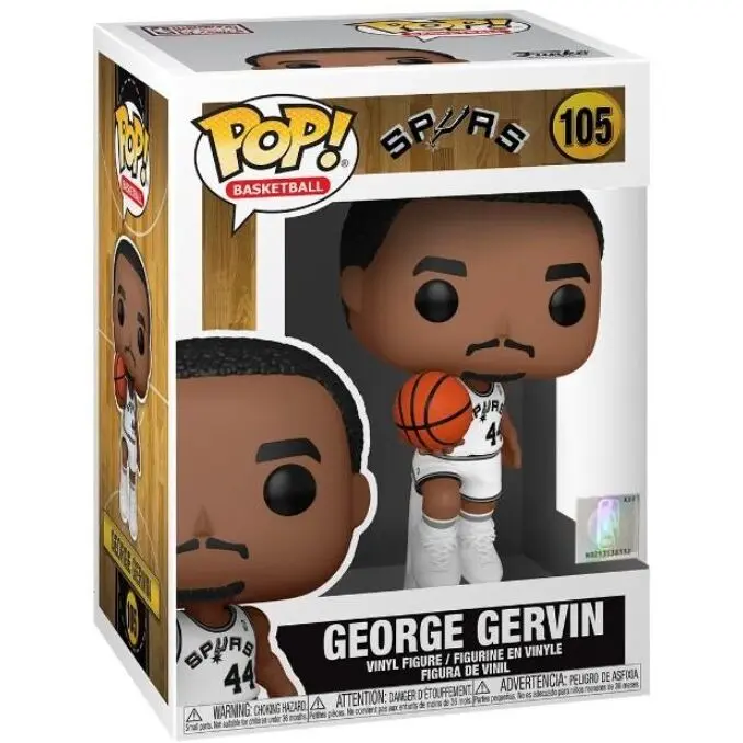 NBA Legends POP! Sports Vinyl Figure George Gervin (Spurs Home) 9 cm product photo