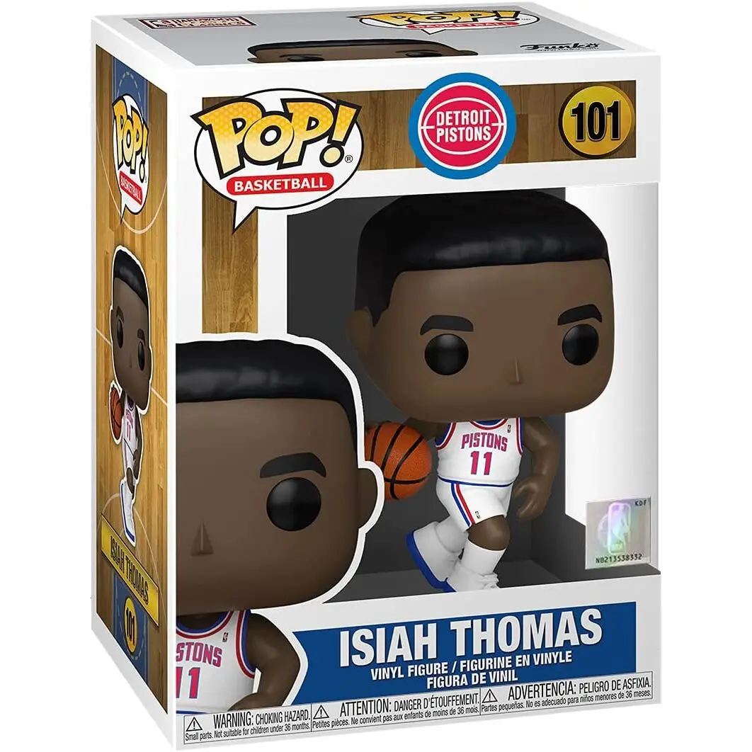 NBA Legends POP! Sports Vinyl Figure Isiah Thomas (Pistons Home) 9 cm termékfotó