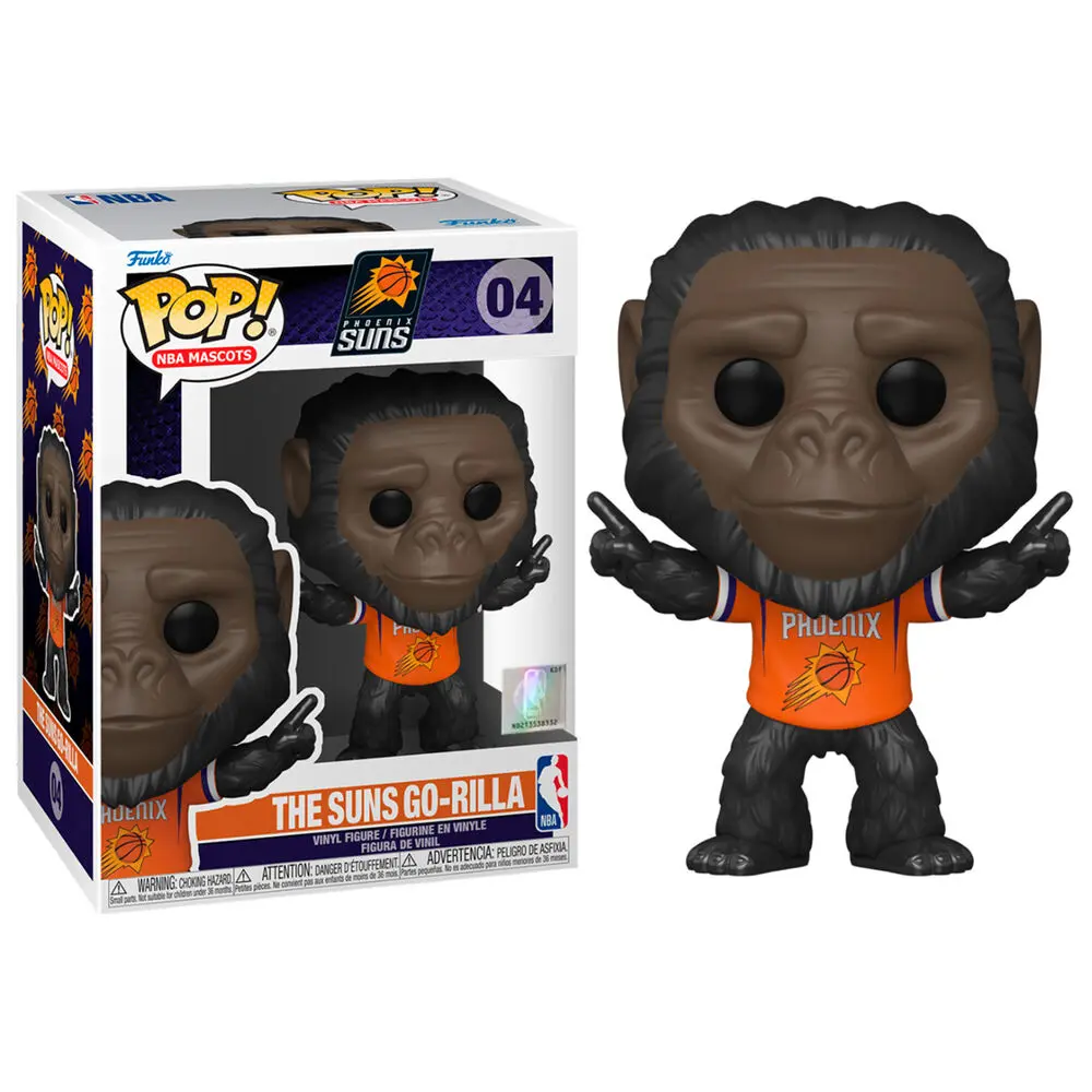 NBA Mascots POP! Sports Vinyl Figure Phoenix - Go-Rilla the Gorilla 9 cm product photo