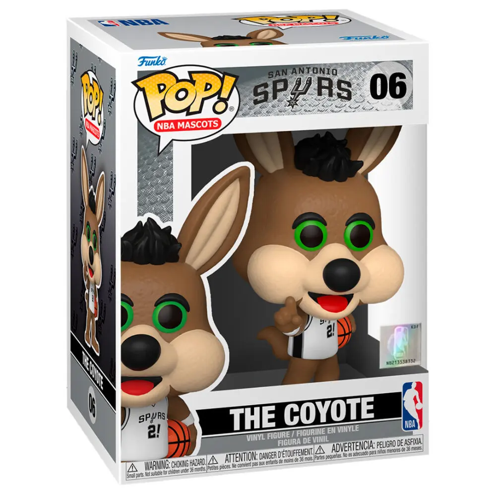 NBA Mascots POP! Sports Vinyl Figure San Antonio - The Coyote 9 cm product photo