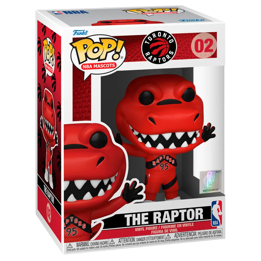 NBA Mascots POP! Sports Vinyl Figure Toronto - Raptor (New Pose) 9 cm product photo