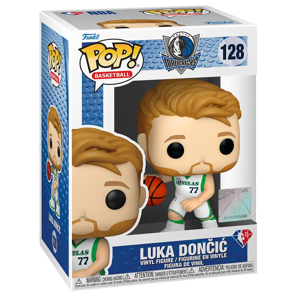 NBA Legends POP! Sports Vinyl Figure Mavs - Luka Doncic (Light Blue Jersey) 9 cm termékfotó