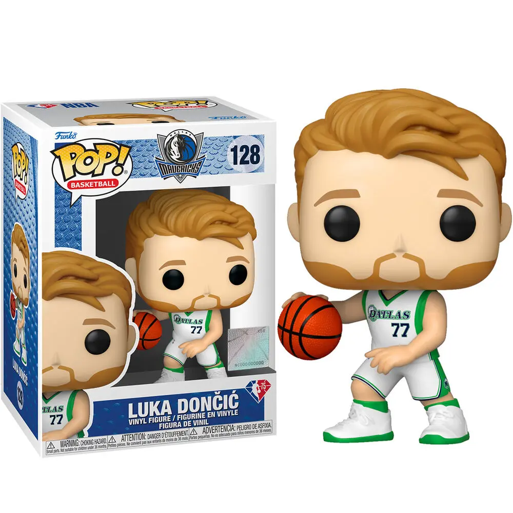 NBA Legends POP! Sports Vinyl Figure Mavs - Luka Doncic (Light Blue Jersey) 9 cm termékfotó