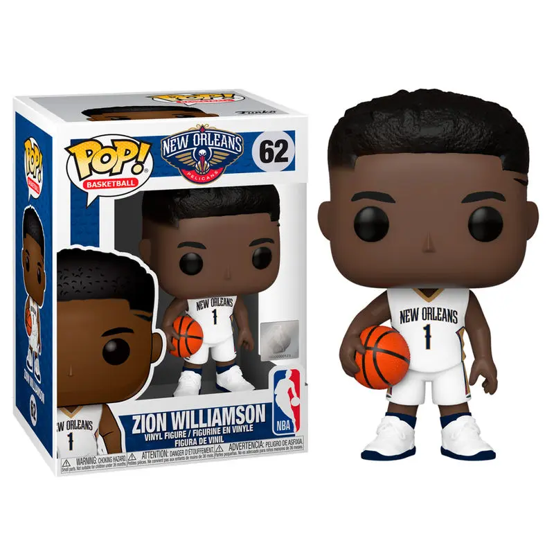 NBA POP! Sports Vinyl Figure Zion Williamson (New Orleans Pelicans) 9 cm product photo