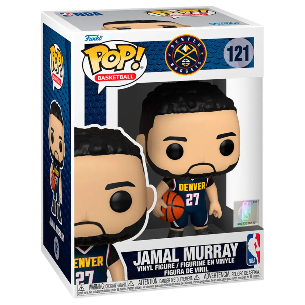 NBA Legends POP! Sports Vinyl Figure Nuggets - Jamal Murray (Dark Blue Jersey) 9 cm product photo