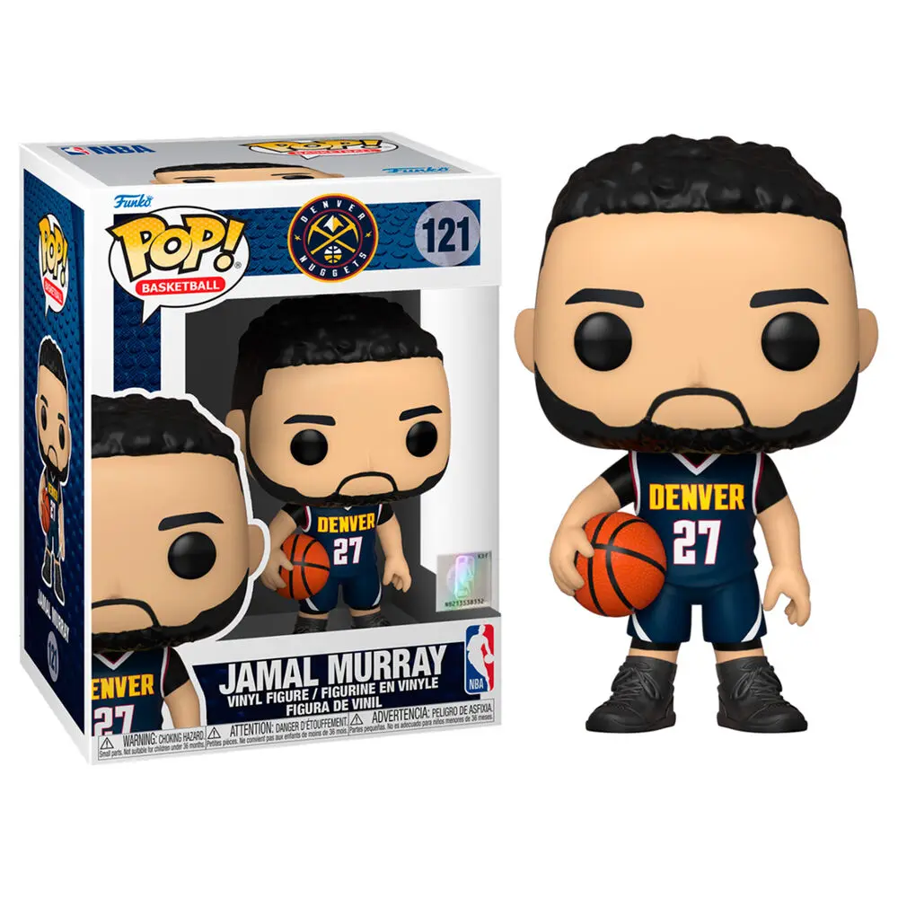 NBA Legends POP! Sports Vinyl Figure Nuggets - Jamal Murray (Dark Blue Jersey) 9 cm product photo