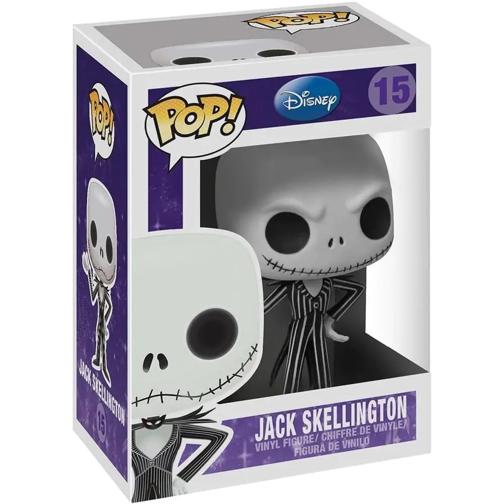 Nightmare Before Christmas POP! Vinyl Figure Jack Skellington 10 cm termékfotó