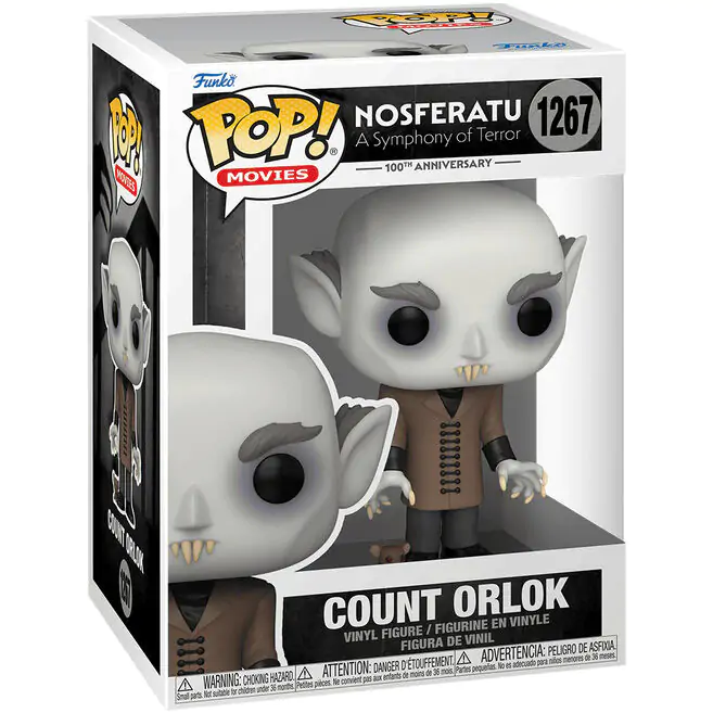 Nosferatu POP! Movies Vinyl Figures 100th Anniversary Count Orlok 9 cm termékfotó