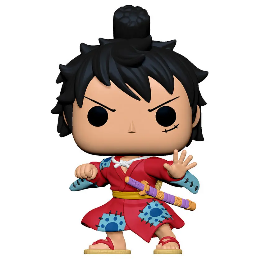 One Piece POP! Television Vinyl Figure Luffy in Kimono 9 cm termékfotó