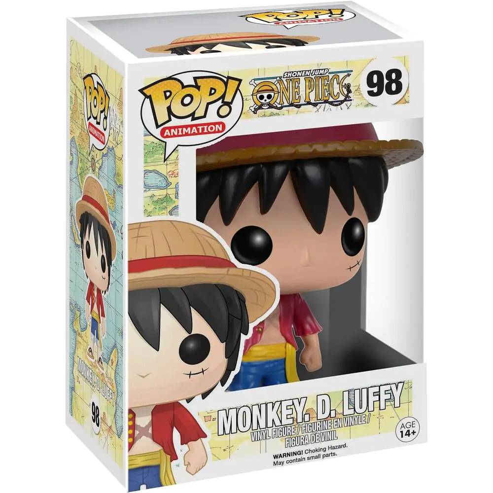 One Piece POP! Television Vinyl Figure Monkey D. Luffy 9 cm termékfotó