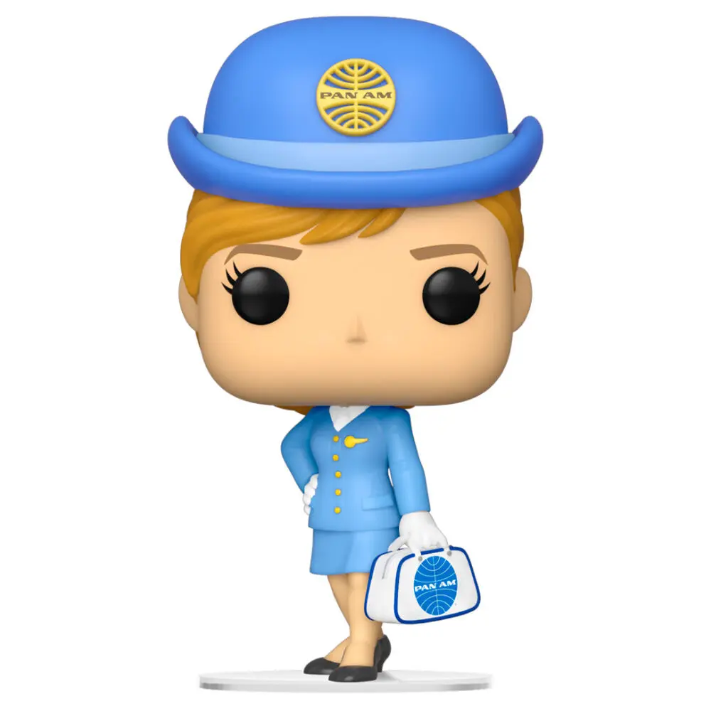 Pan Am POP! Ad Icons Vinyl Figure Stewardess w/White Bag 9 cm product photo