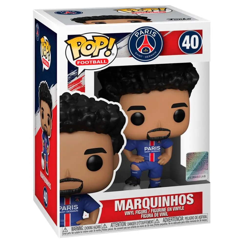 Paris Saint-Germain F.C. POP! Football Vinyl Figure Marquinhos 9 cm product photo