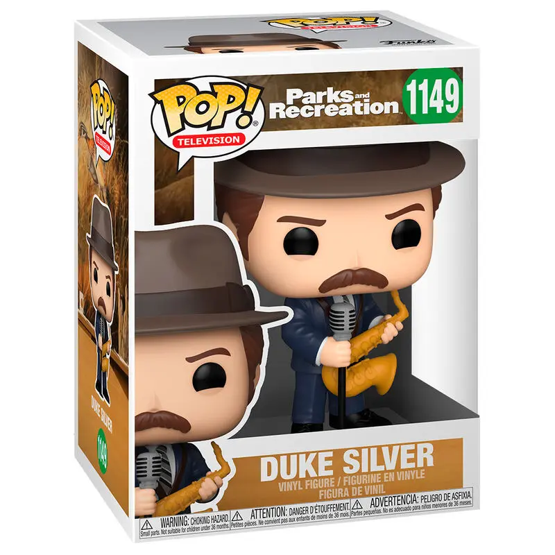 Parks and Recreation POP! TV Vinyl Figure Duke Silver 9 cm product photo