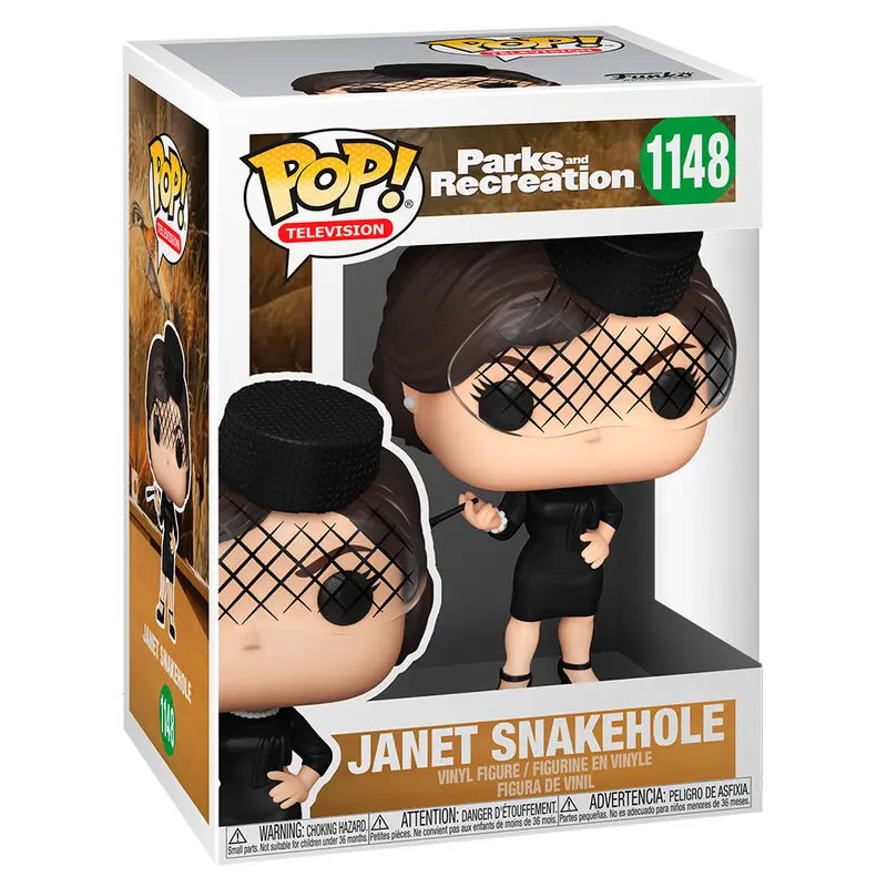 Parks and Recreation POP! TV Vinyl Figure Janet Snakehole 9 cm product photo