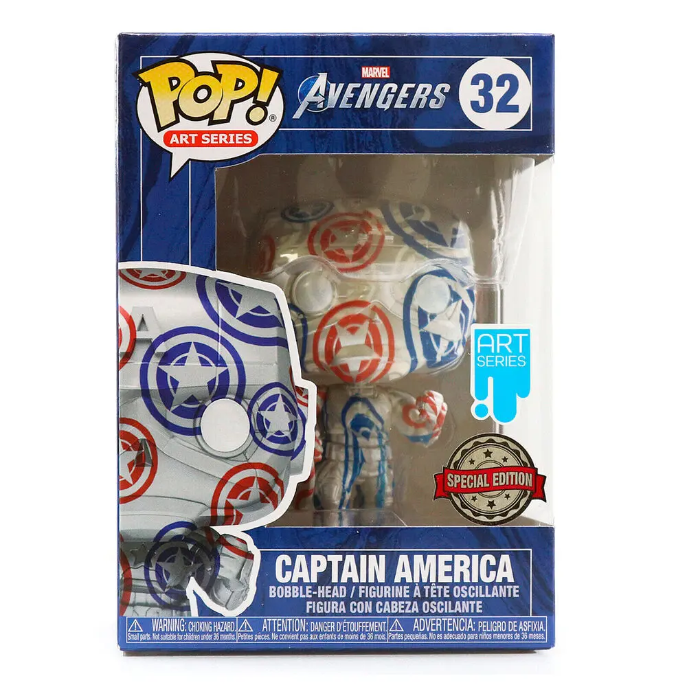 POP figure Patriotic Age Captain America Exclusive termékfotó