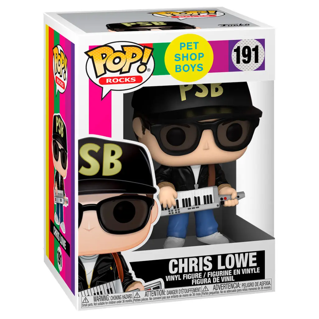 Pet Shop Boys POP! Rocks Vinyl Figure Chris Lowe 9 cm product photo