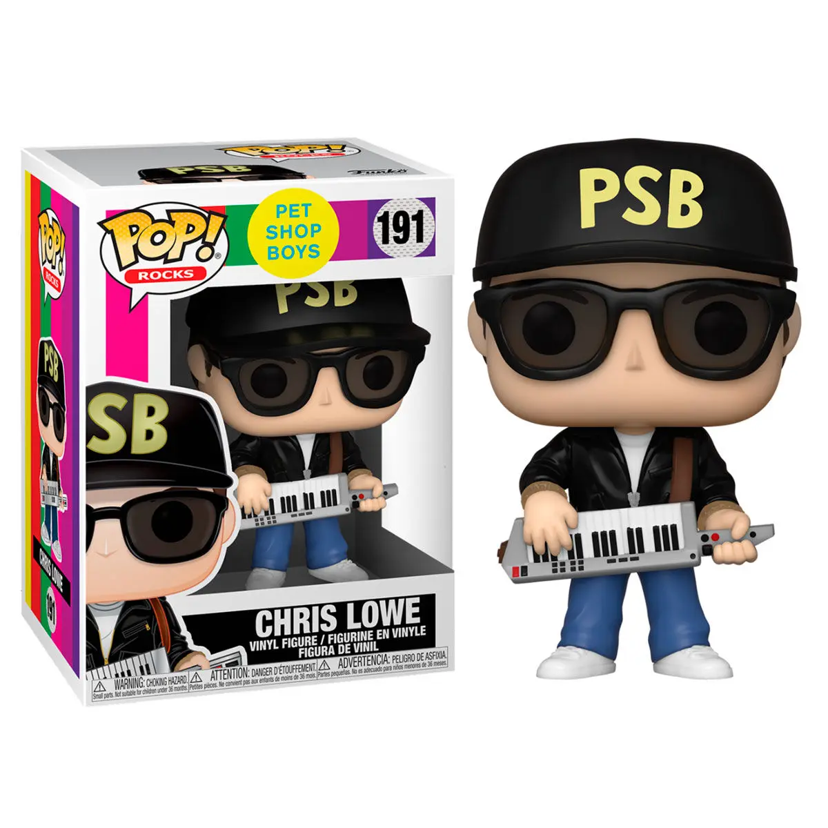 Pet Shop Boys POP! Rocks Vinyl Figure Chris Lowe 9 cm product photo