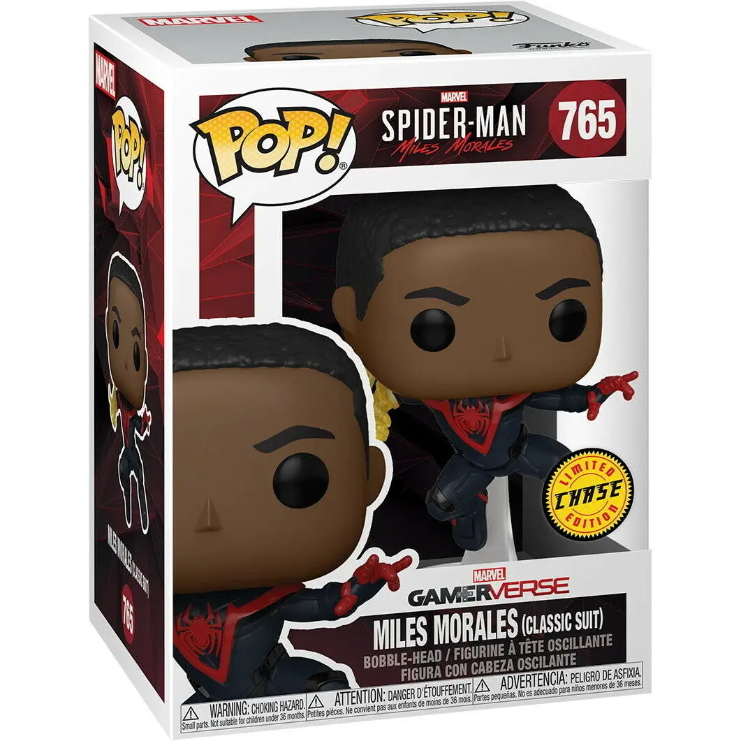 POP figure Spiderman Miles Morales Classic Suit Chase termékfotó