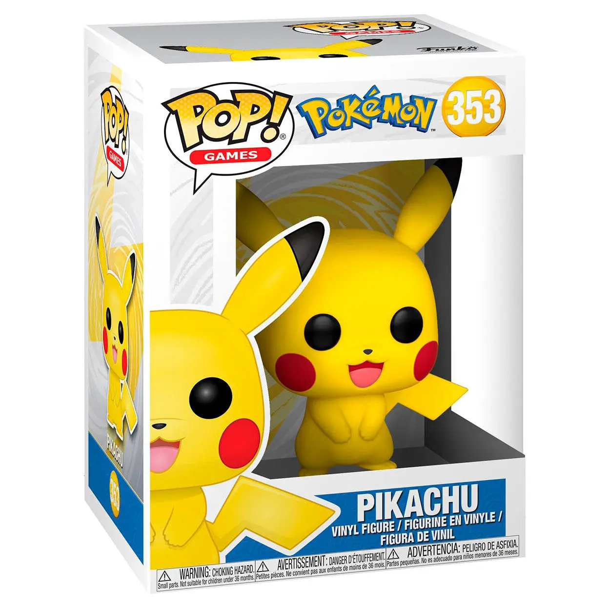 Pokemon POP! Games Vinyl Figure Pikachu 9 cm termékfotó