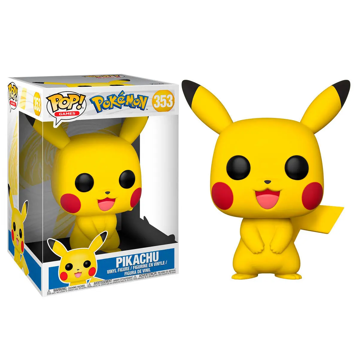 Pokemon Super Sized POP! Games Vinyl Figure Pikachu 25 cm termékfotó