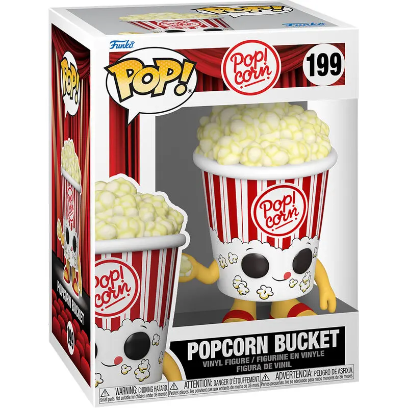 Movie Night POP! Foodies Vinyl Figure Popcorn Bucket 9 cm termékfotó