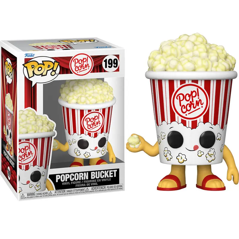 Movie Night POP! Foodies Vinyl Figure Popcorn Bucket 9 cm termékfotó