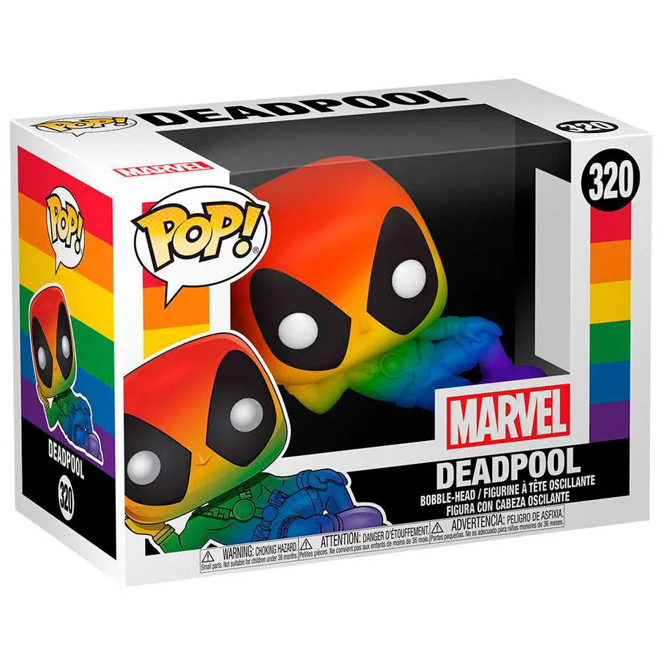 Marvel POP! Pride Vinyl Figure Deadpool (RNBW) 9 cm product photo