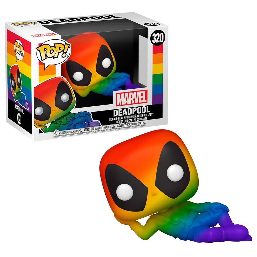 Marvel POP! Pride Vinyl Figure Deadpool (RNBW) 9 cm product photo