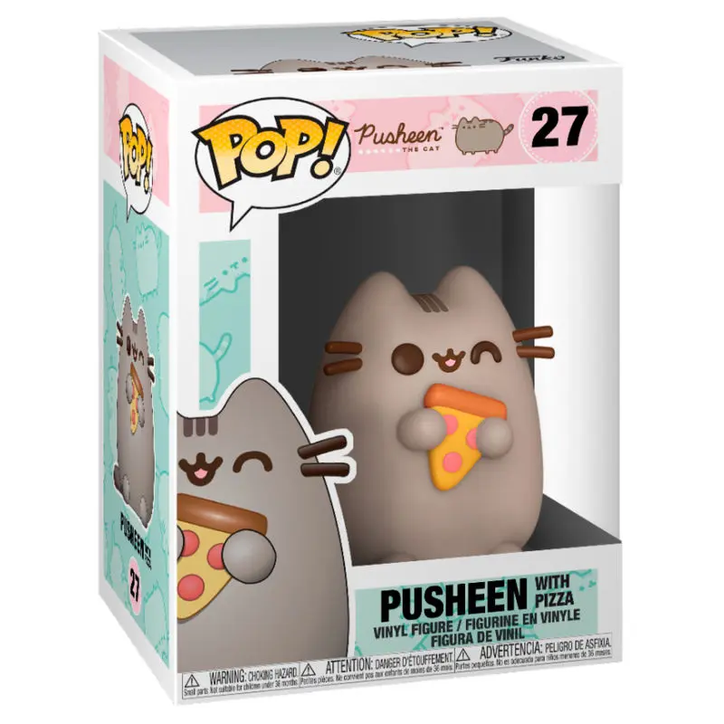 Pusheen POP! Vinyl Figure Pusheen w/Pizza 9 cm product photo