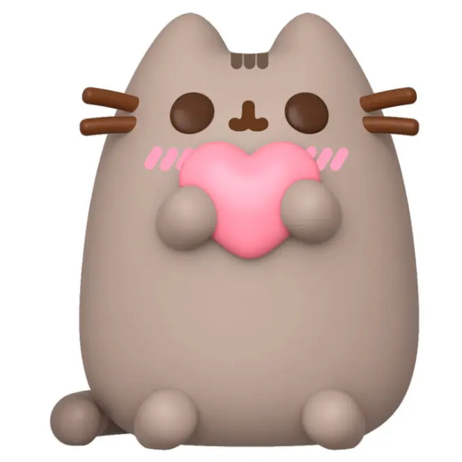 Pusheen POP! Vinyl Figure Pusheen w/Heart 9 cm product photo