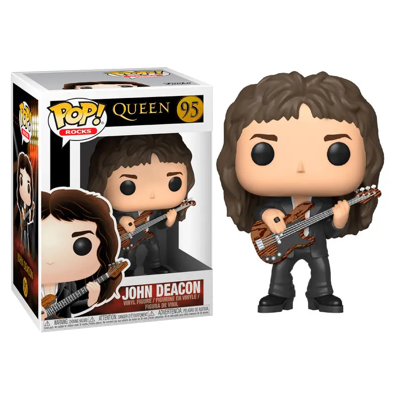 Queen POP! Rocks Vinyl Figure John Deacon 9 cm product photo