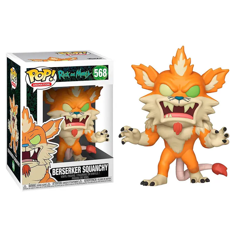 POP figure Rick & Morty Berserker Squanchy serie 6 product photo