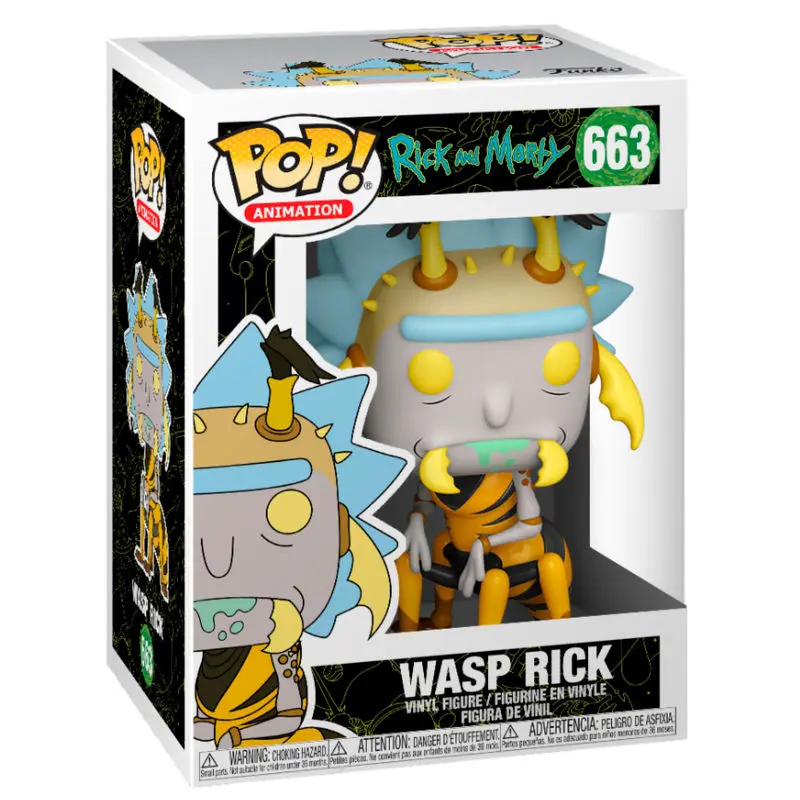 Rick and Morty POP! Animation Vinyl Figure Wasp Rick 9 cm product photo