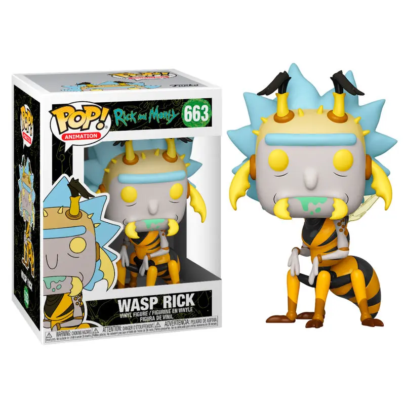 Rick and Morty POP! Animation Vinyl Figure Wasp Rick 9 cm product photo