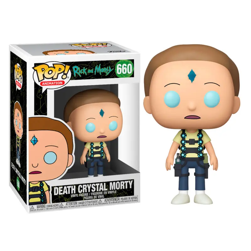 POP figure Rick & Morty Death Crystal Morty product photo