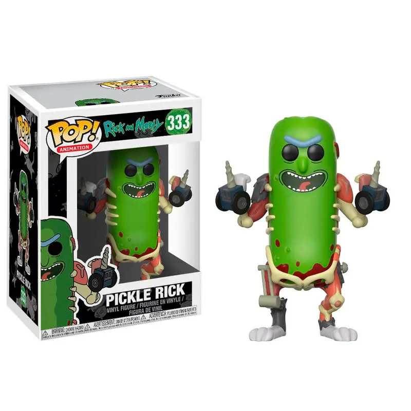 Rick and Morty POP! Animation Vinyl Figure Pickle Rick 9 cm termékfotó