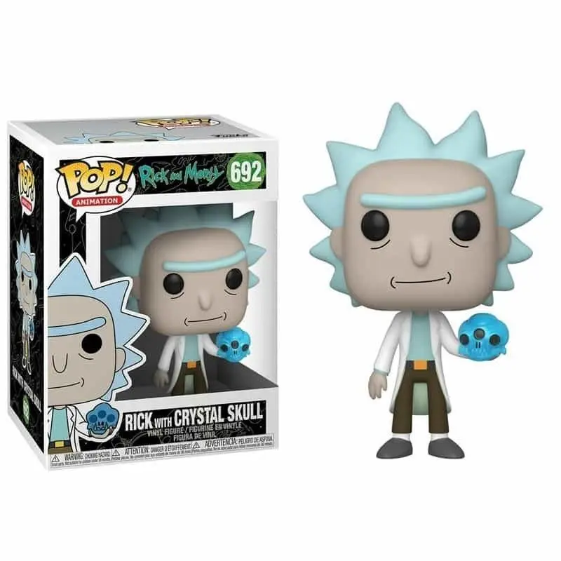 Rick & Morty POP! Animation Vinyl Figure Rick with Crystals 9 cm product photo