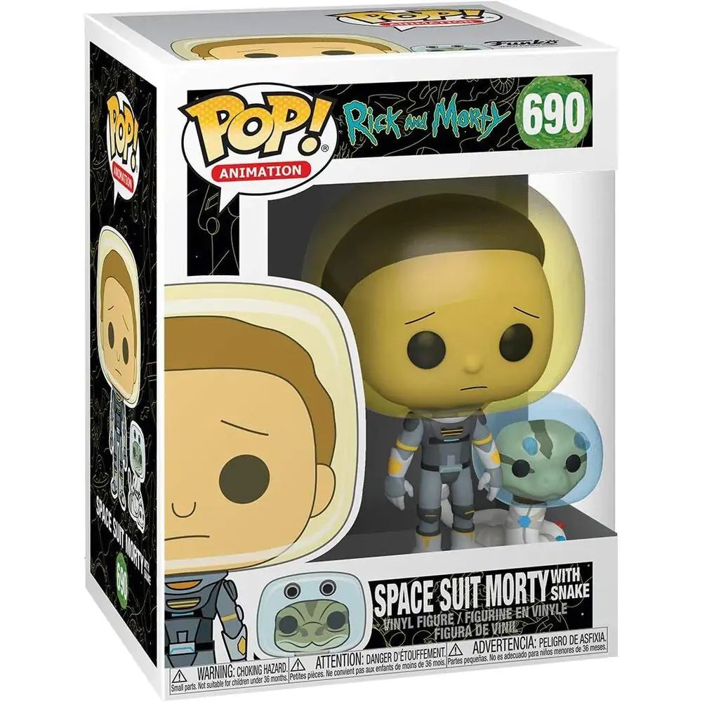 Rick & Morty POP! Animation Vinyl Figure Space Suit Morty 9 cm product photo