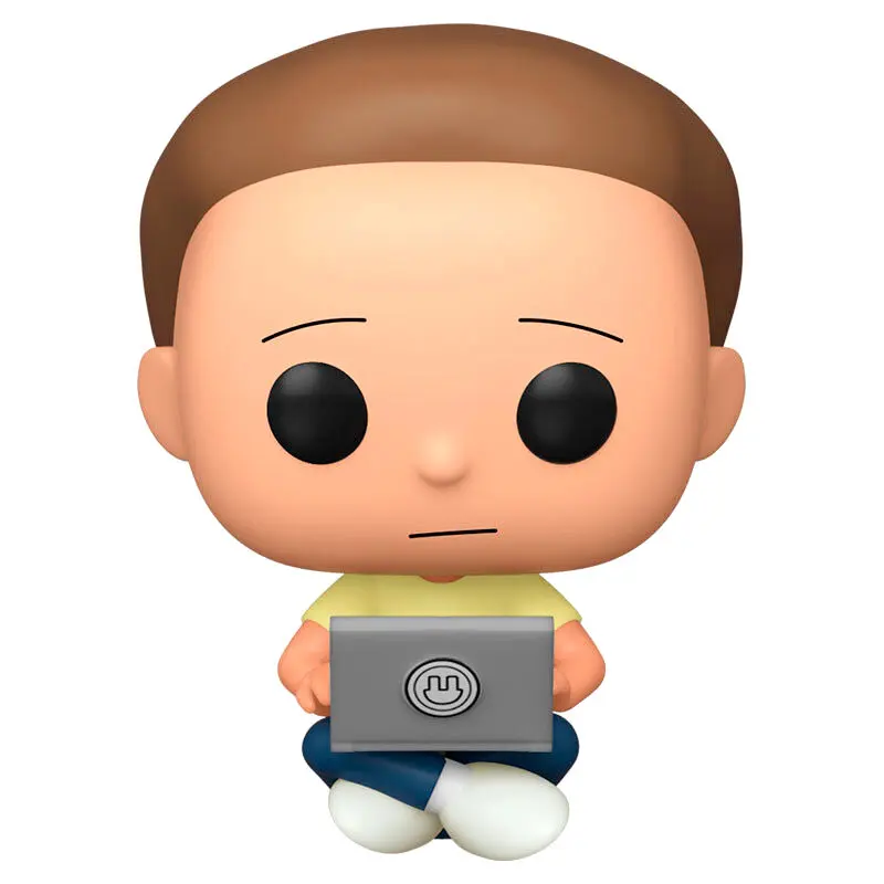 POP figure Rick and Morty - Morty with Laptop Exclusive product photo