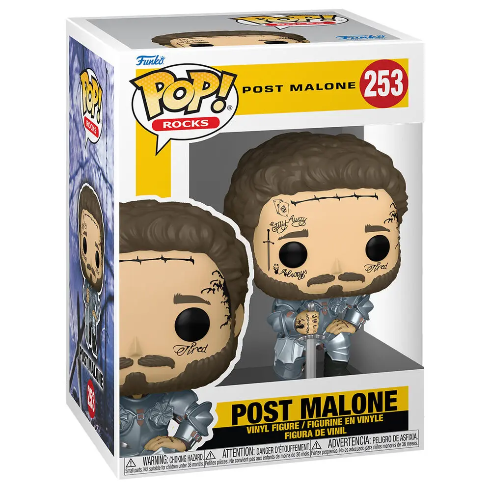 Post Malone POP! Rocks Vinyl Figure Knight 9 cm product photo