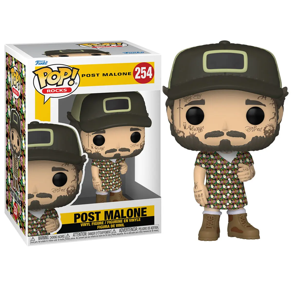 Post Malone POP! Rocks Vinyl Figure Sundress 9 cm product photo