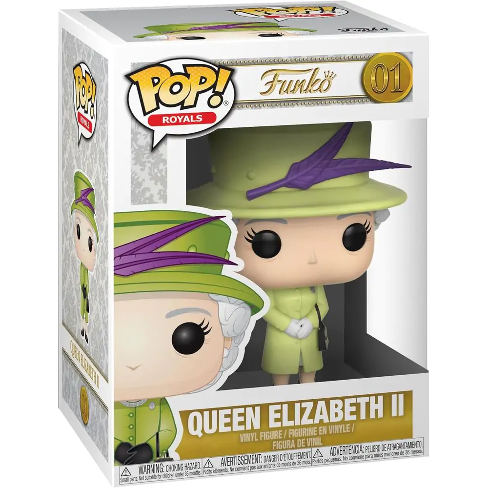 Royal Family POP! Vinyl Figure Queen Elizabeth II 9 cm product photo