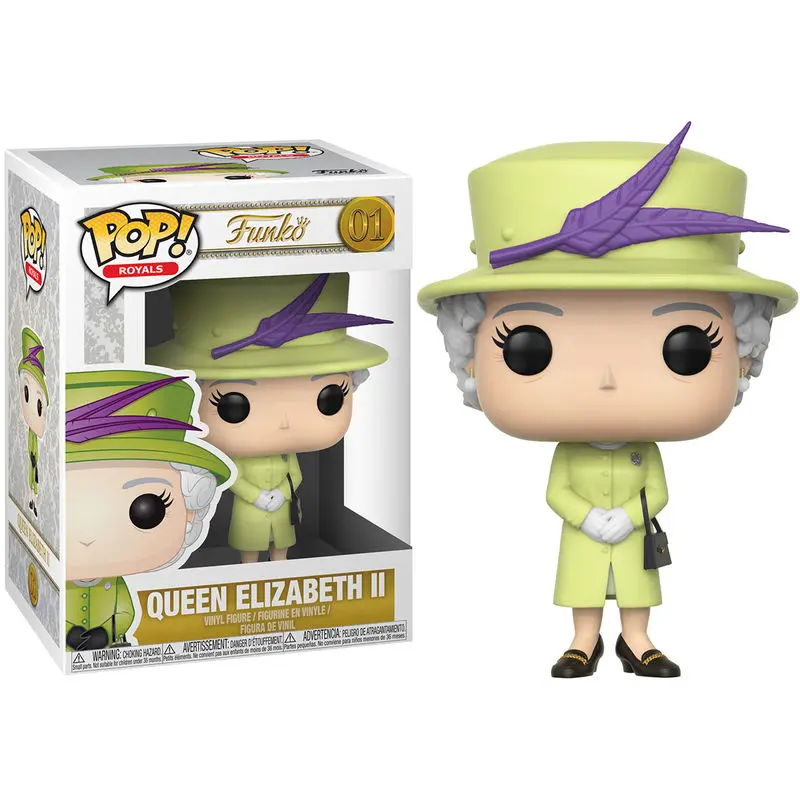 Royal Family POP! Vinyl Figure Queen Elizabeth II 9 cm termékfotó