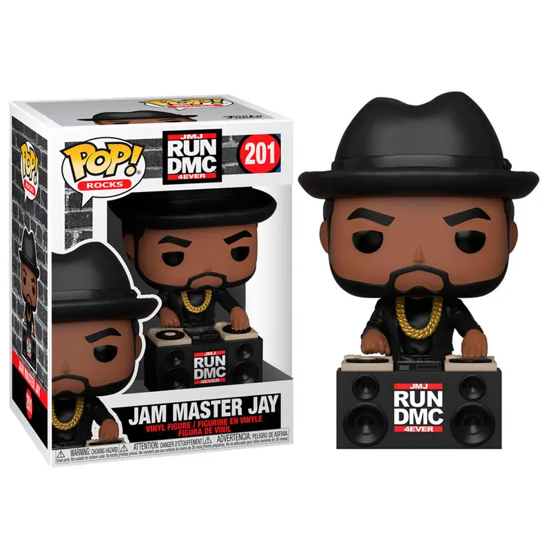 Run DMC POP! Rocks Vinyl Figure Jam Master Jay 9 cm product photo