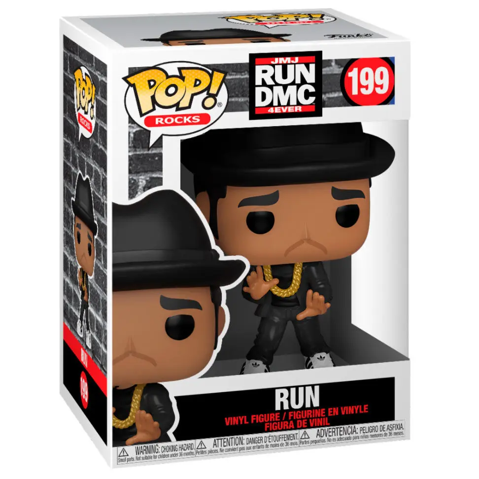 Run DMC POP! Rocks Vinyl Figure RUN 9 cm product photo